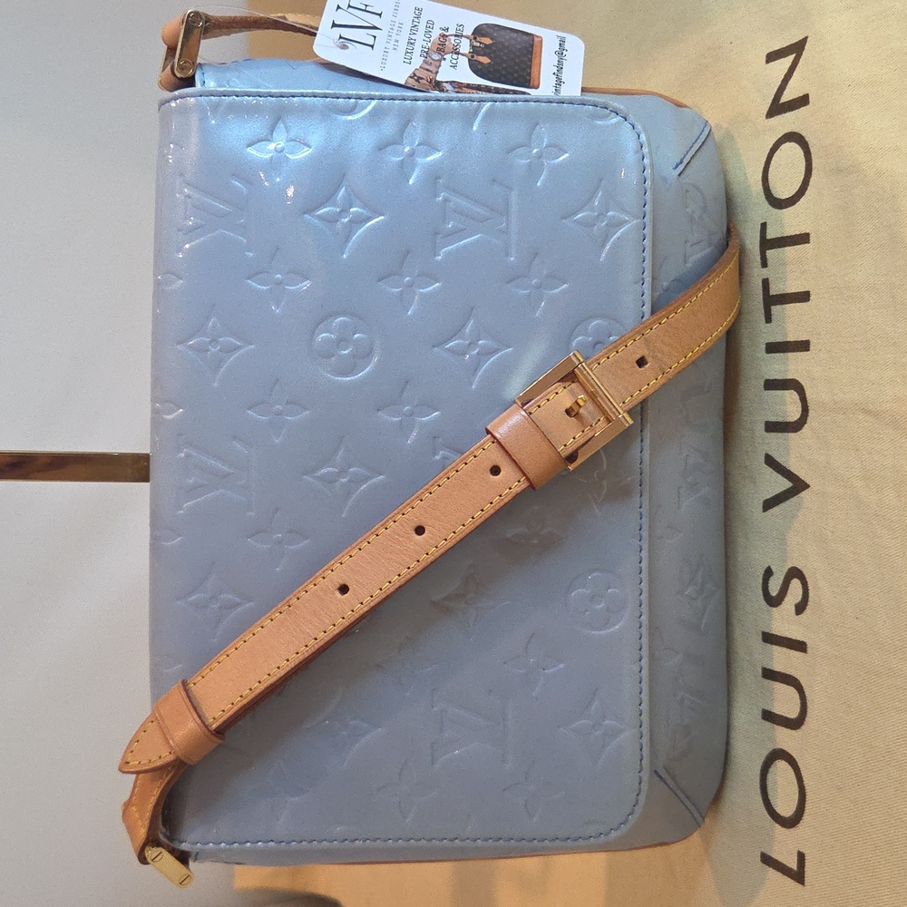 Louis Vuitton 2003 Thompson St shoulder bag Ice Blue archived/ltd production